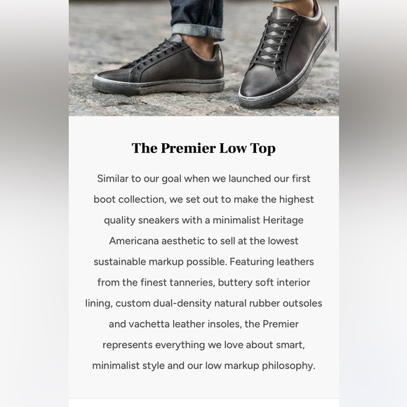 Thursday Boot Company Premier Low Top - Picture 15 of 15